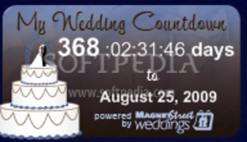 Cake Wedding Countdown screenshot 2