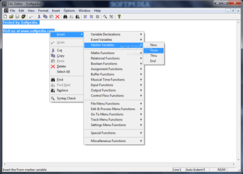 CAL Editor screenshot 3