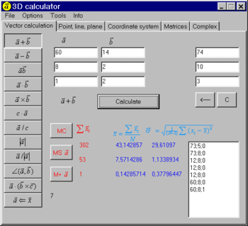 Calc 3D screenshot 2