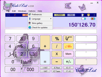 Calc7List screenshot 5