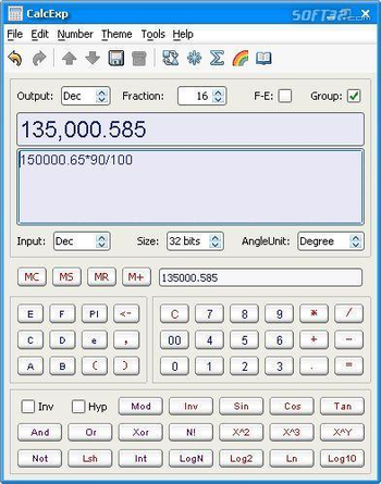 CalcExp Calculator&Unit Converter screenshot 3