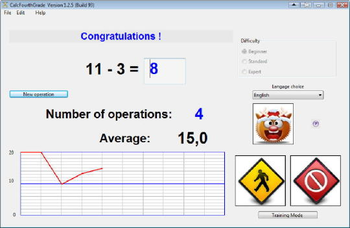 CalcFourthGrade screenshot