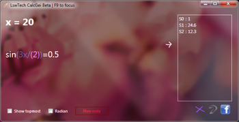 CalcGei screenshot