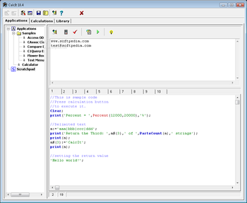 CalcIt screenshot