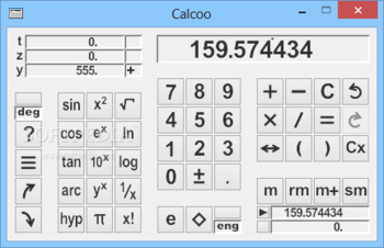 Calcoo screenshot