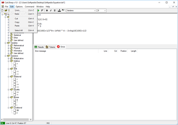 CalcSharp screenshot 3