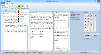 CalcTape Pro screenshot 3