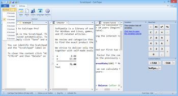 CalcTape Pro screenshot 4