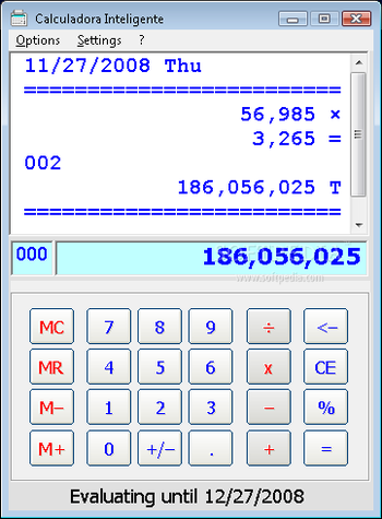 Calculadora Inteligente screenshot