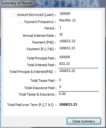 Calculate My Loan screenshot 3