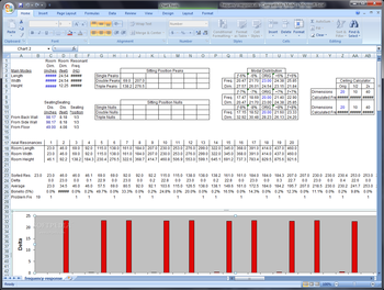 Calculate Room Acoustic Measurements screenshot