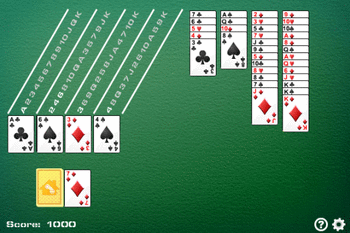 Calculation Solitaire screenshot