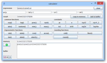 Calculator screenshot