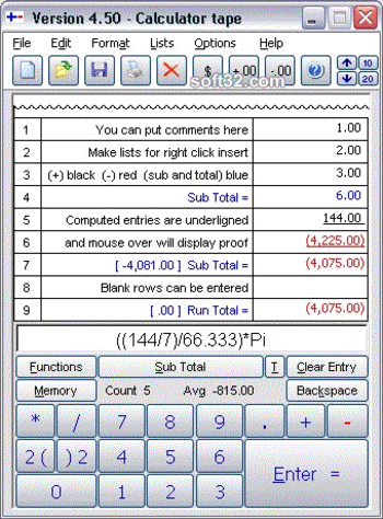 Calculator by Less-Mess screenshot 2