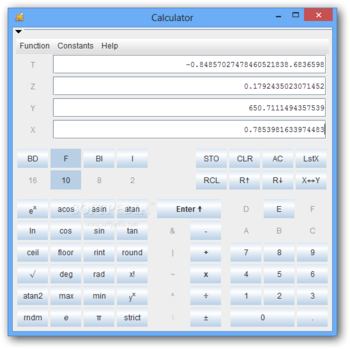 Calculator screenshot 2