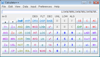 Calculator++ screenshot