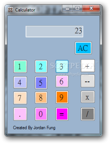 Calculator screenshot