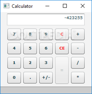 Calculator screenshot