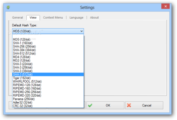 Calculator of Cryptographic Hash Portable screenshot 4