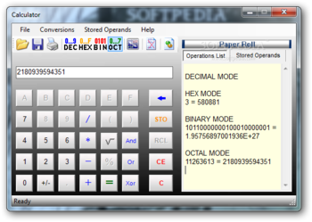 Calculator With Paper Roll screenshot