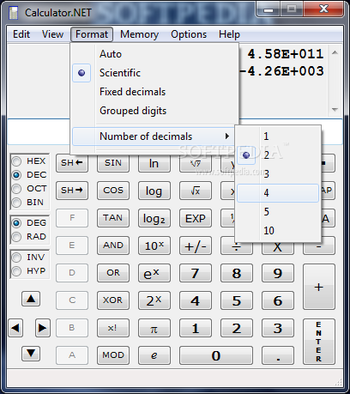 Calculator.NET screenshot 3