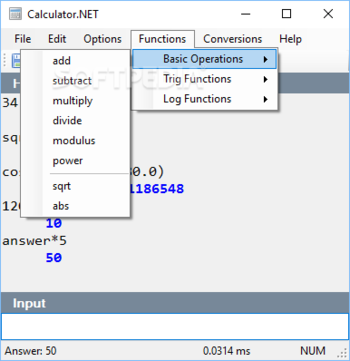 Calculator.NET screenshot 4