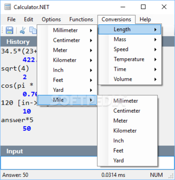 Calculator.NET screenshot 5