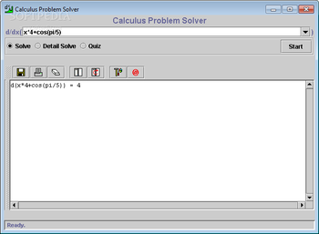 Calculus Problem Solver screenshot
