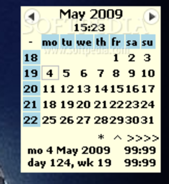 Calendar / Agenda screenshot