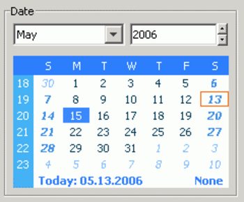 Calendar Component Professional screenshot 2