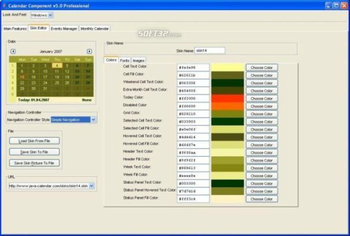 Calendar Component Professional screenshot 3