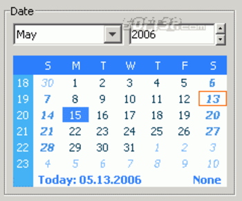 Calendar Component Professional screenshot 4