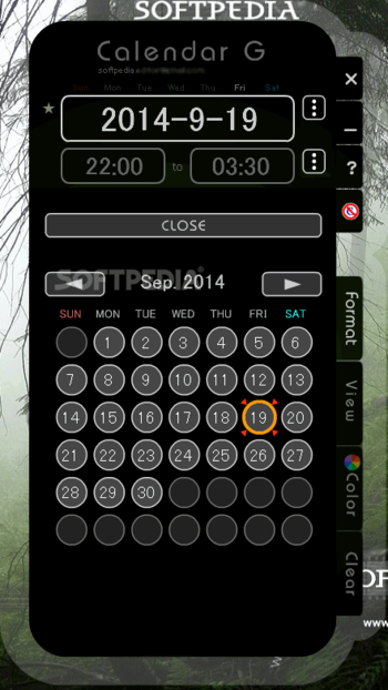 Calendar G screenshot 3