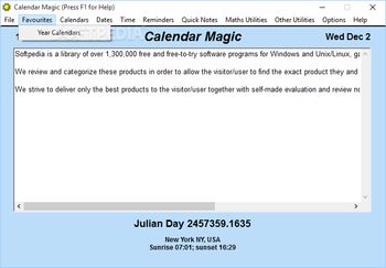 Calendar Magic screenshot 2