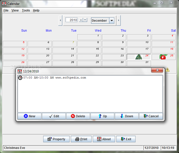 Calendar screenshot 2