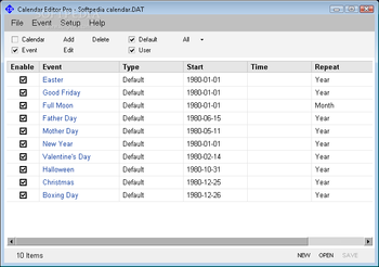 Calendar Program Pro screenshot 2