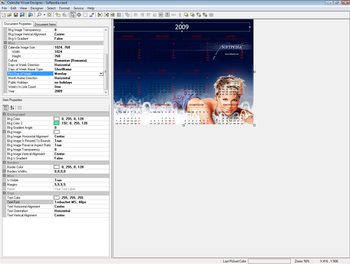 Calendar Visual Designer screenshot 2