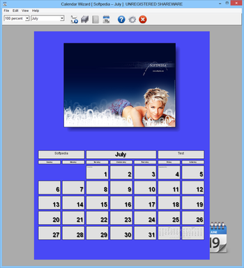 Calendar Wizard screenshot