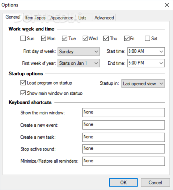 Calendarscope Portable Edition screenshot 13