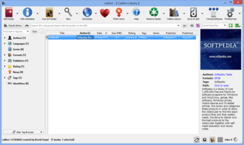 Calibre screenshot