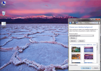 California Landscapes Windows 7 Theme screenshot