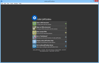 callas pdfToolbox Desktop screenshot