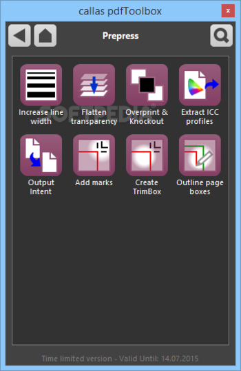 callas pdfToolbox Desktop screenshot 12