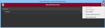 callas pdfToolbox Server screenshot