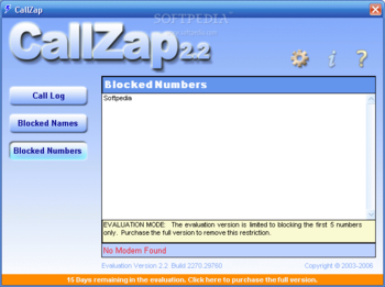 CallZap screenshot 2