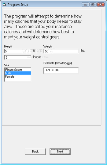 Calorie Balance Diet (formerly Calorie Balance Tracker) screenshot