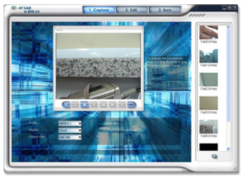 Cam to DVD screenshot