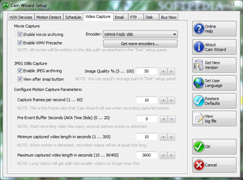 CAM Wizard screenshot 5