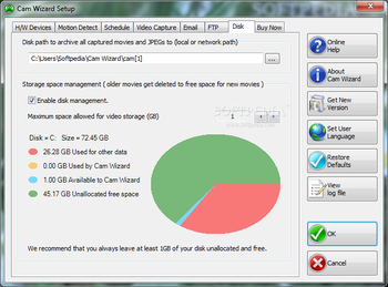 CAM Wizard screenshot 8