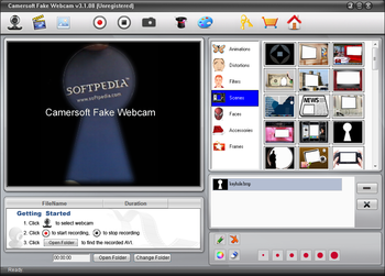 Camersoft Fake Webcam screenshot